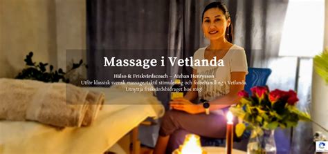 Sexual massage Vetlanda